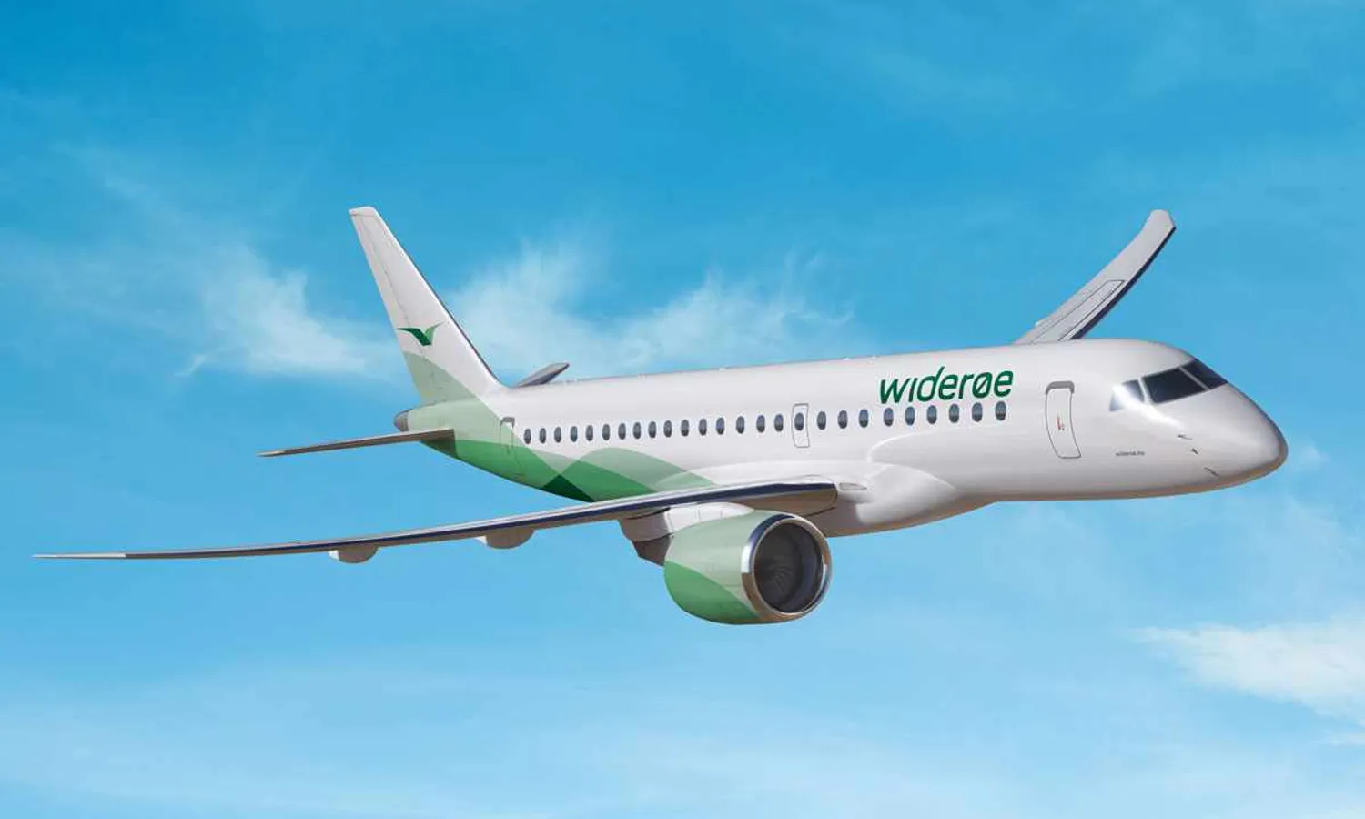 Embraer E190-E2 from Widerøe