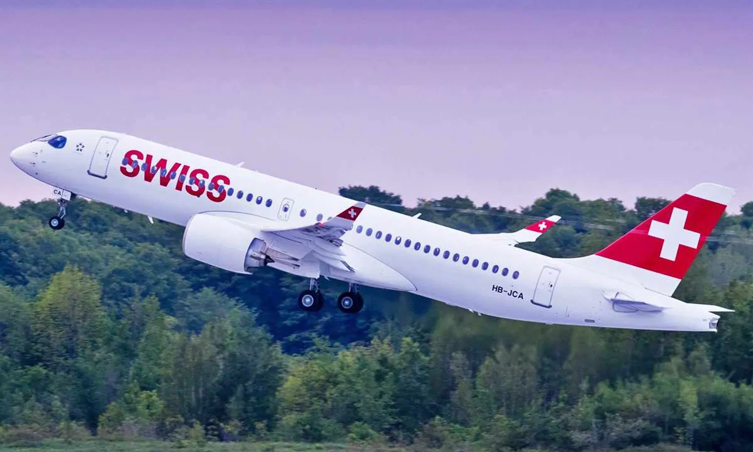 Bombardier CS300 takes off: Swiss airline is the first to operate the jet that rivals the 737 and the A319neo