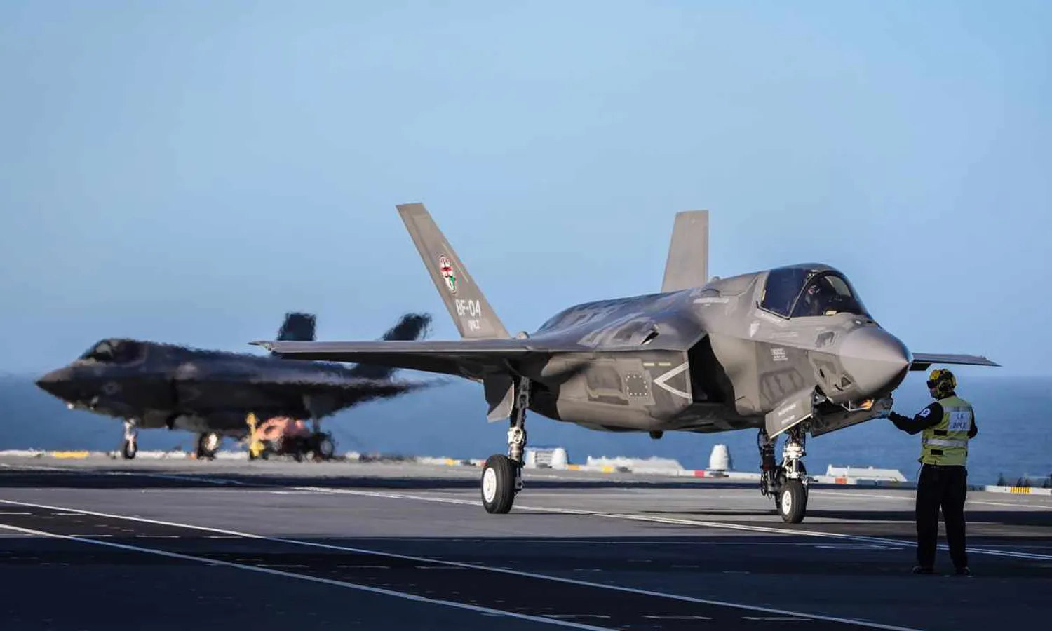 RAF F-35B jets shoot down Iranian drones over Jordan