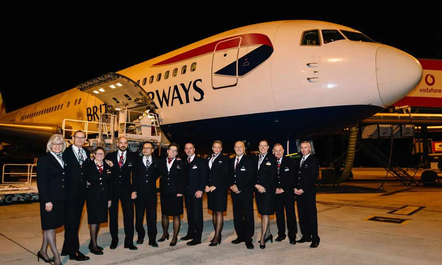 The last 767 of British Airways in its final flight: almost 30 years of career in the airline (BA)