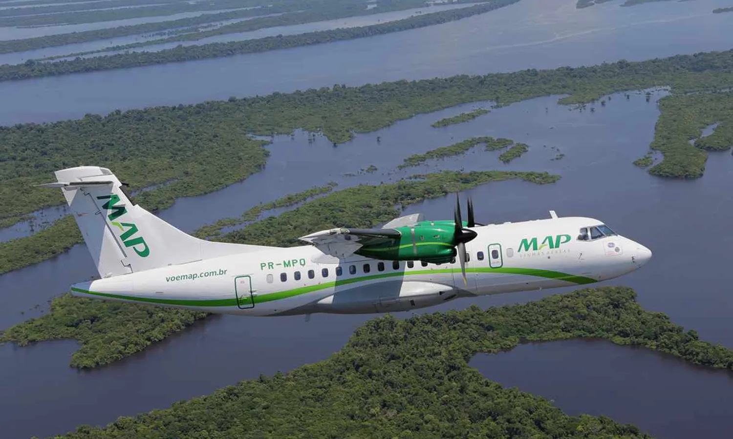 ATR-42 from MAP: flying in Amazon region (MAP)