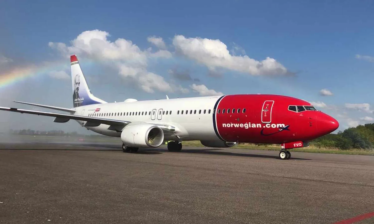 Boeing 737-800 from Norwegian Argentina