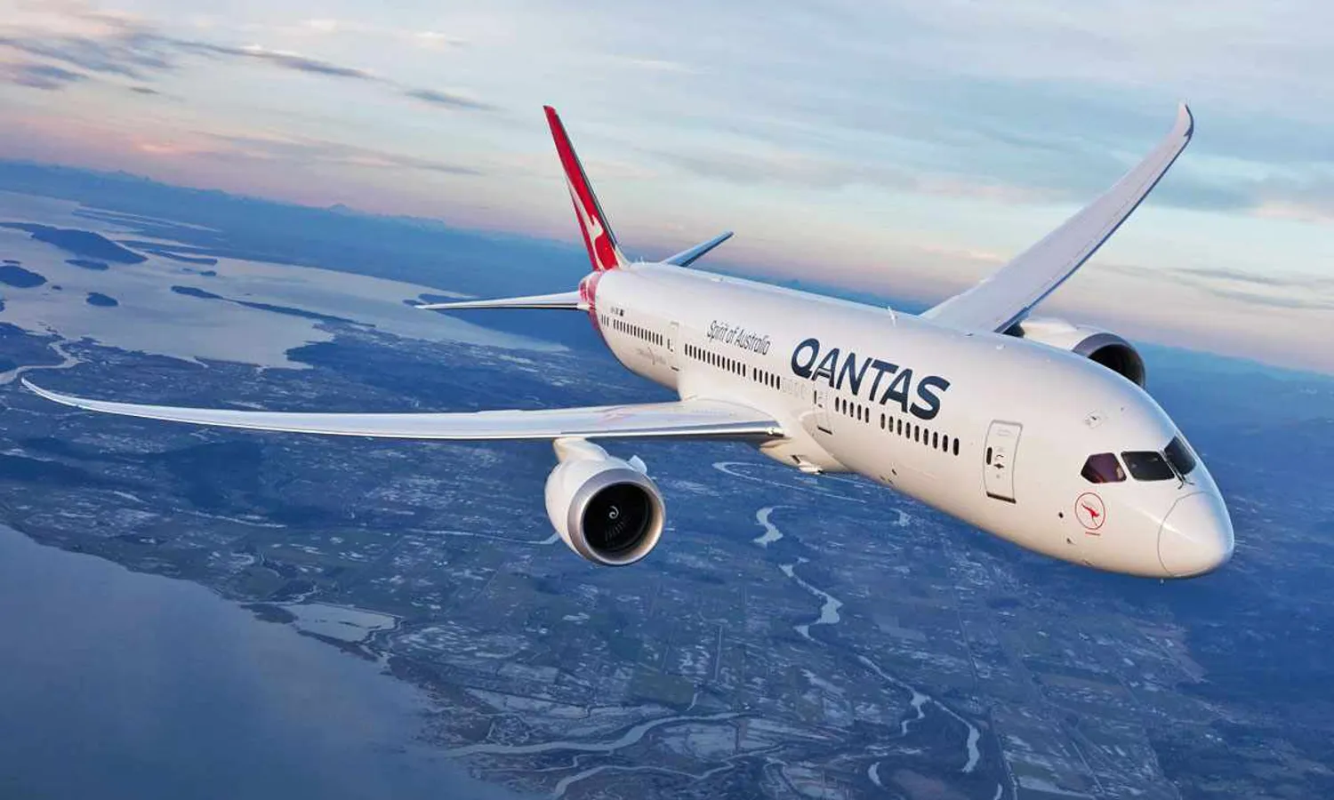 Qantas Boeing 787: Australian airline, which already flies to Santiago, could operate on the route to Sao Paulo (Qantas)