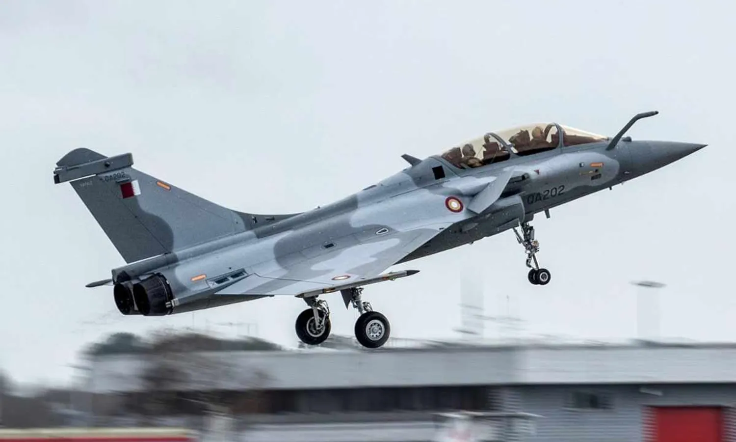 The first Dassault Rafale fighter for Qatar (Dassault)