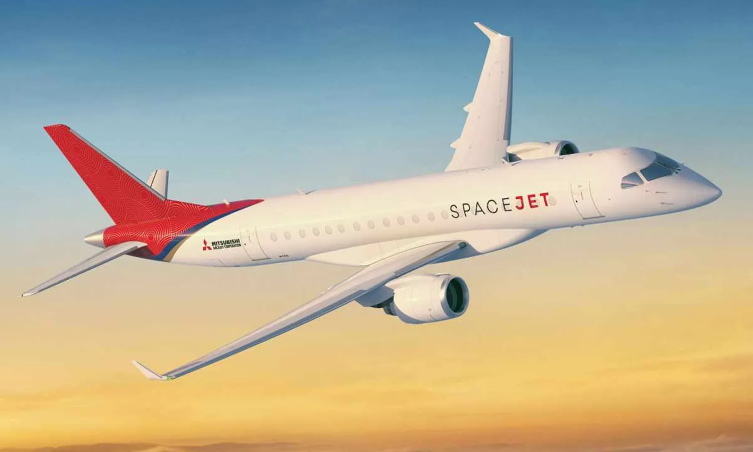 The SpaceJet M100: ex-MRJ70 is made for the US airlines (Mitsubishi)