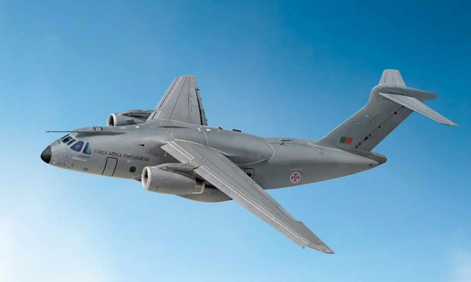 KC-390 rendering with Portugal Air Force scheme (Embraer)