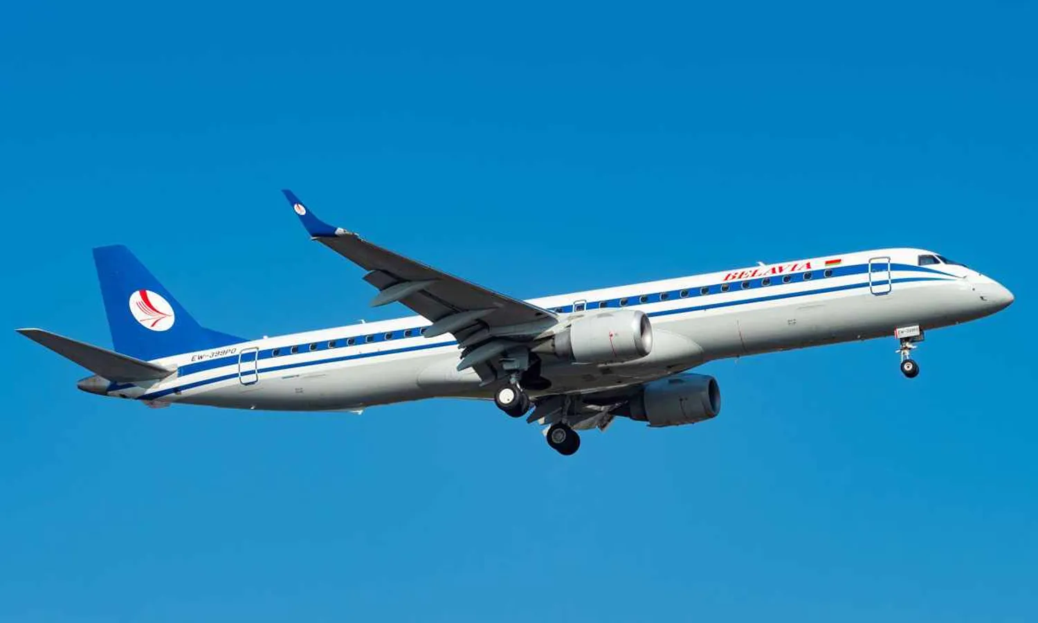 Belavia is an Embraer customer with 10 jets in its fleet, including six E195-E1 (Markus Eigenheer)