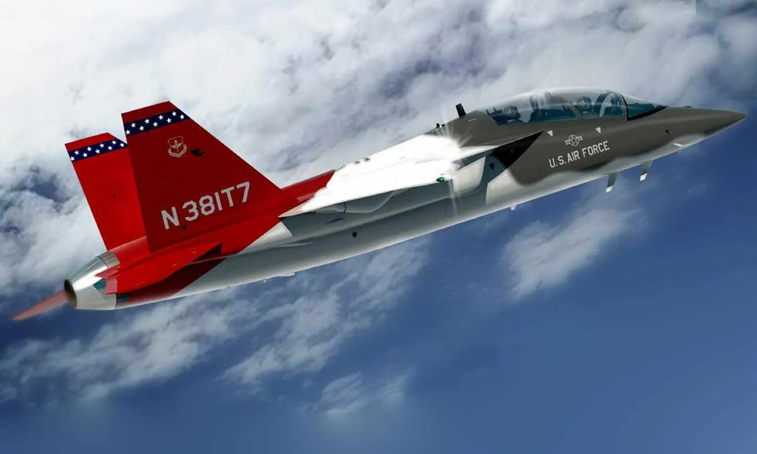 The Boeing T-7A Red Hawk: replacement for the T-38 Talon (USAF)