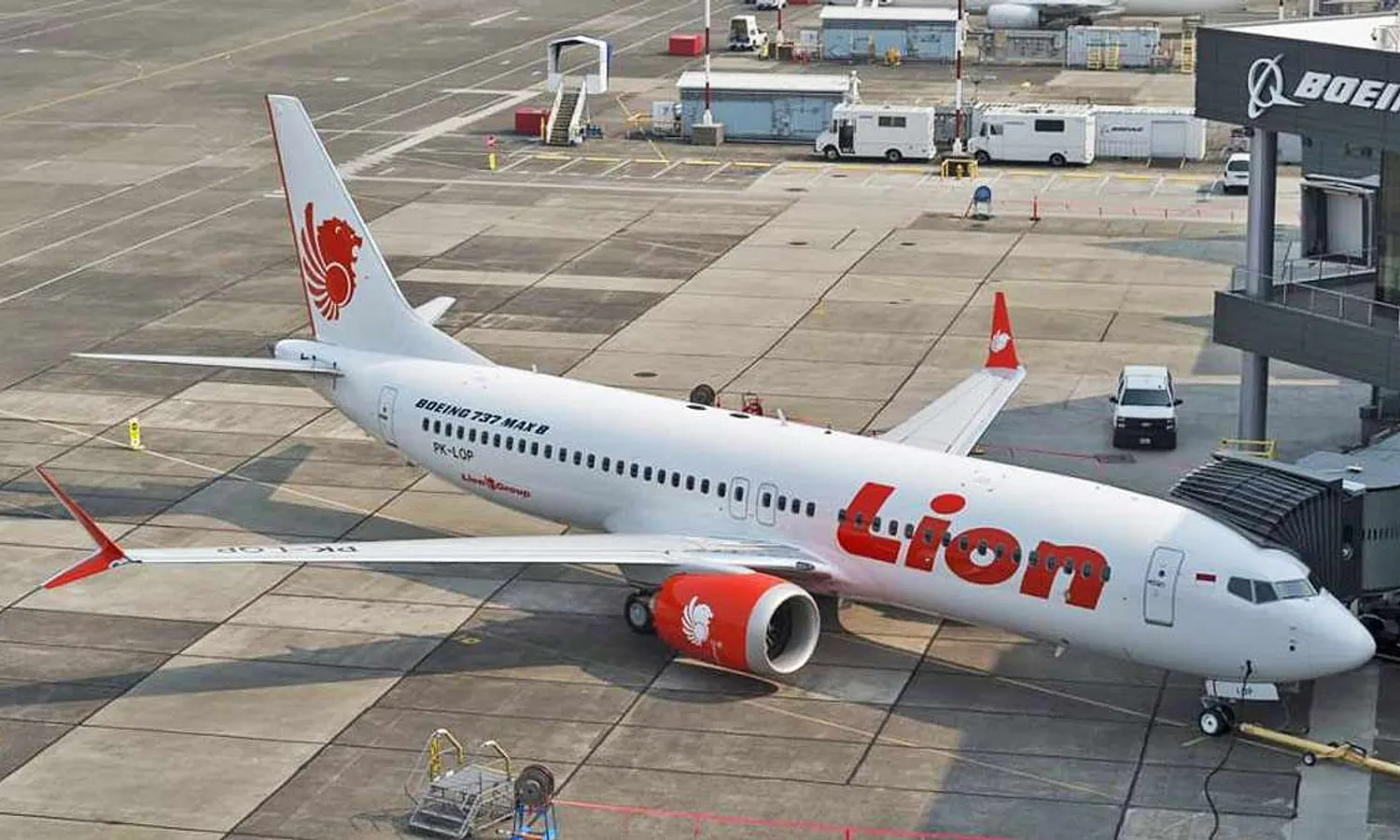 Lion Air 737 MAX registration PK-LQP  (Tangerangonline)