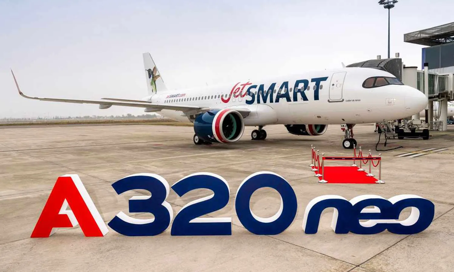 The first JetSmart Airbus A320neo (Airbus)
