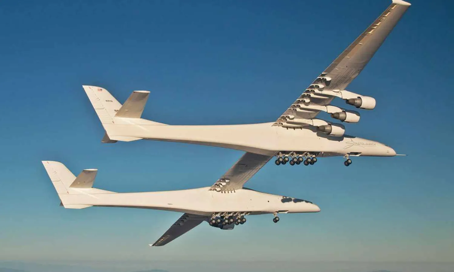 The Stratolaunch flew only one time, in April (Stratolaunch)