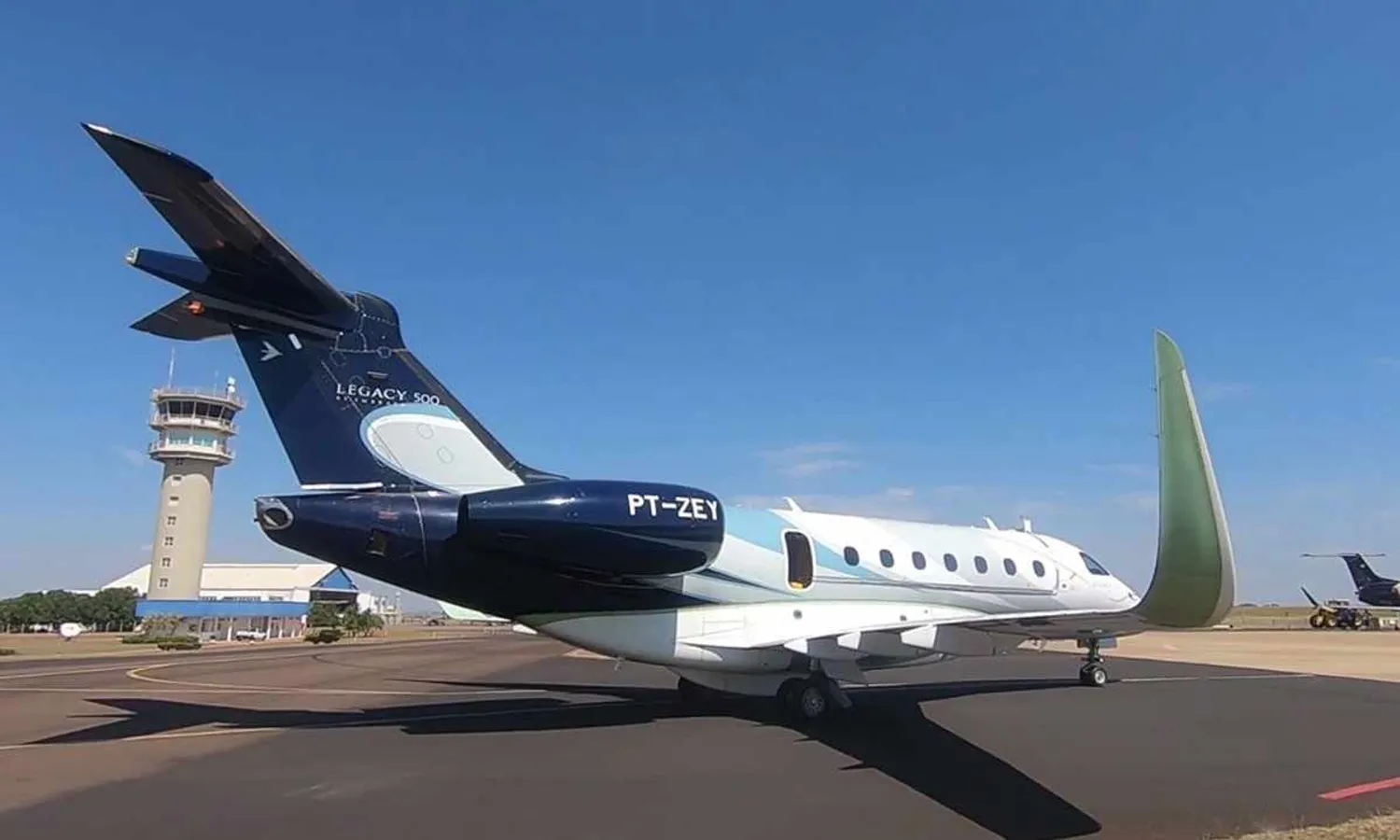 The test was conducted with a prototype based on the Legacy 500