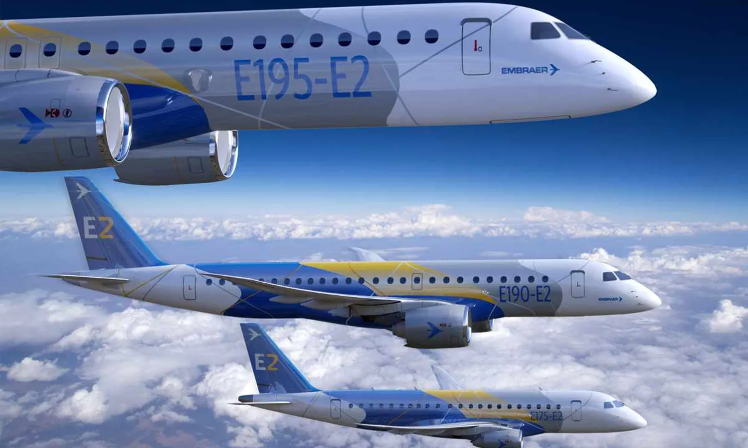 Embraer's new E2 family: few orders