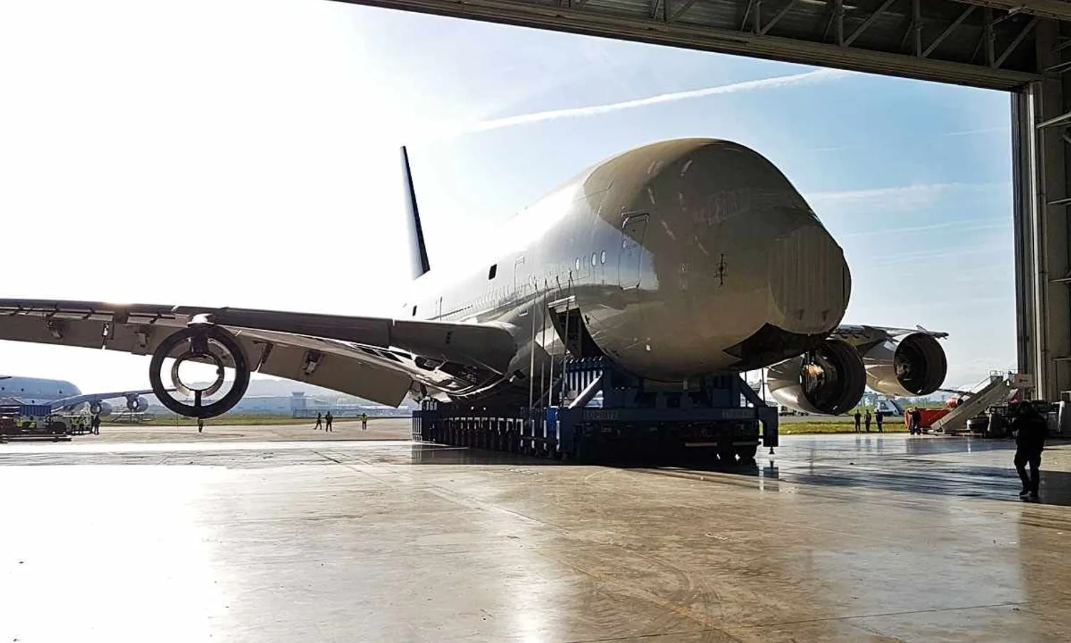 The first A380 dismantled in the world after ten years in service (Tarmac)