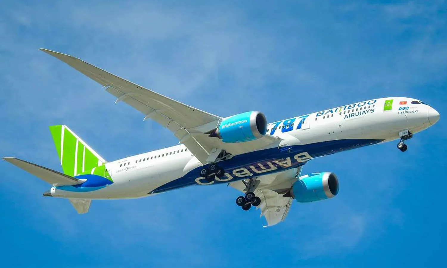 Bamboo Airways had three Boeing 787-9l (Bamboo)
