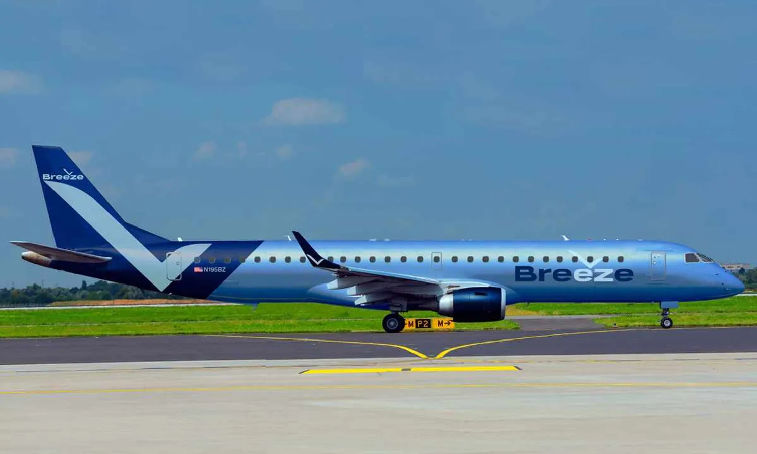 Breeze wil start operations with 15 E195 jets leased from Nordic Aviaton Capital (Breeze)