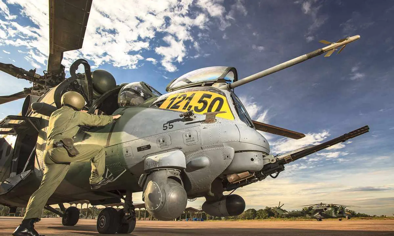 The attack helicopter AH-2 (Mi-35) can go to Libya (FAB)