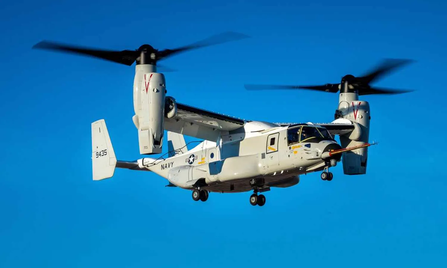 The first CMV-22B Osprey (Bell-Boeing)