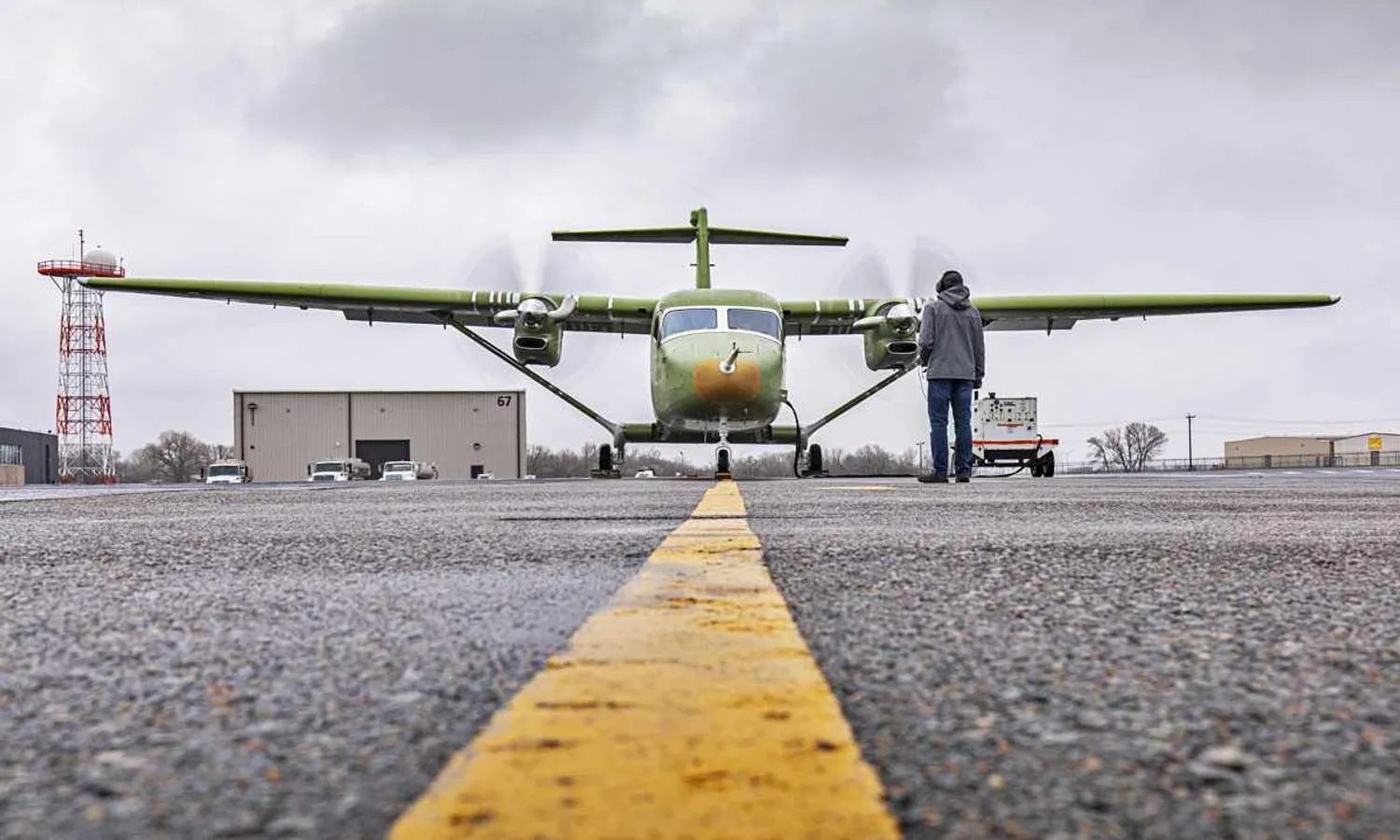 The Cessna SkyCourier: first engine tests (Textron)
