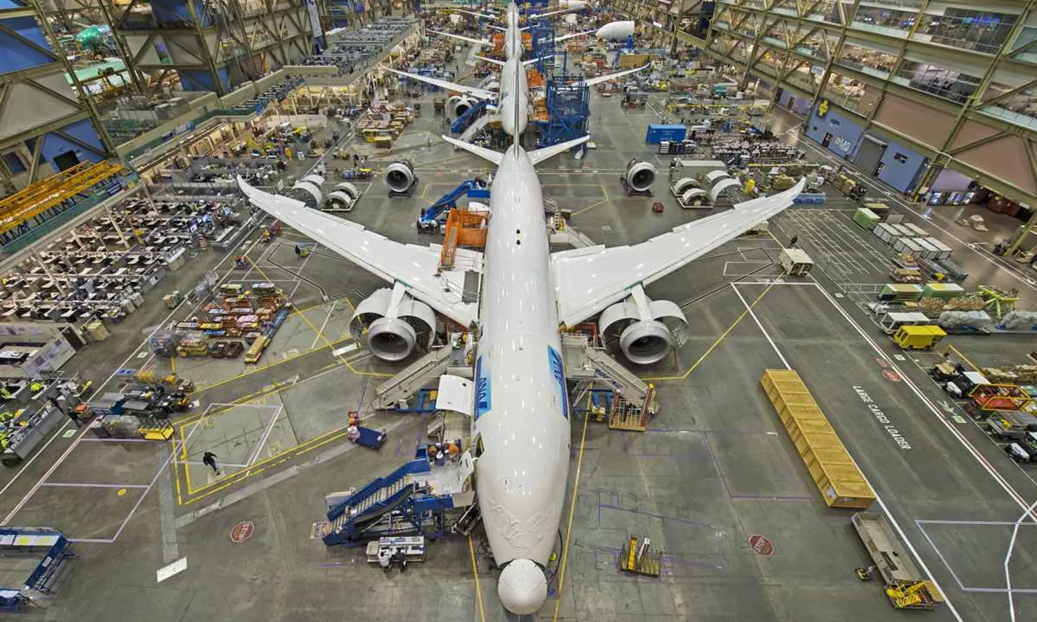Boeing 787 assembly line (Boeing)
