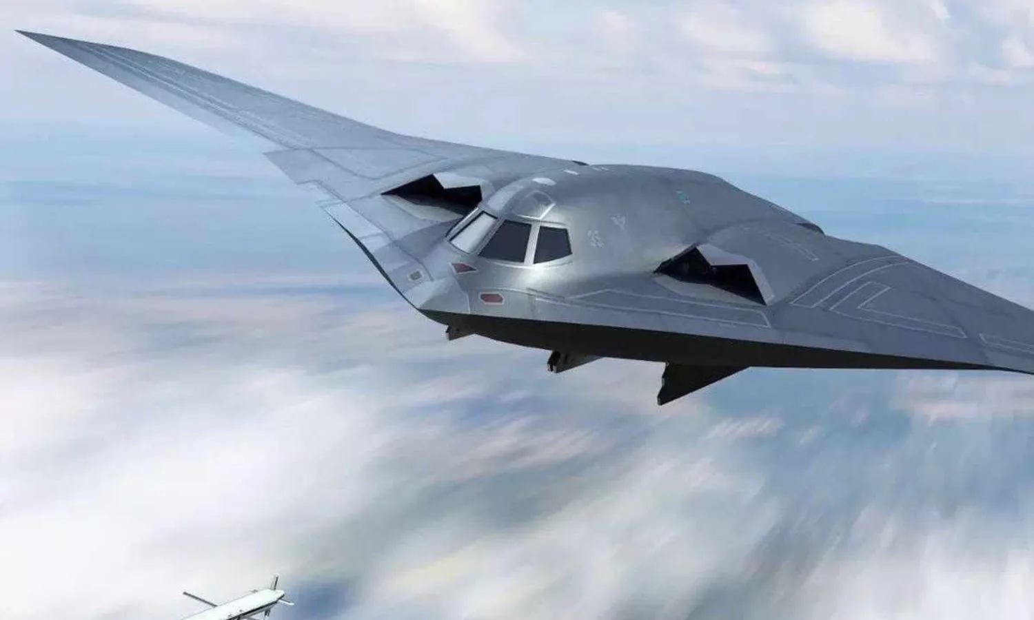 Artistic design of the Xian H-20 bomber (Weibo)