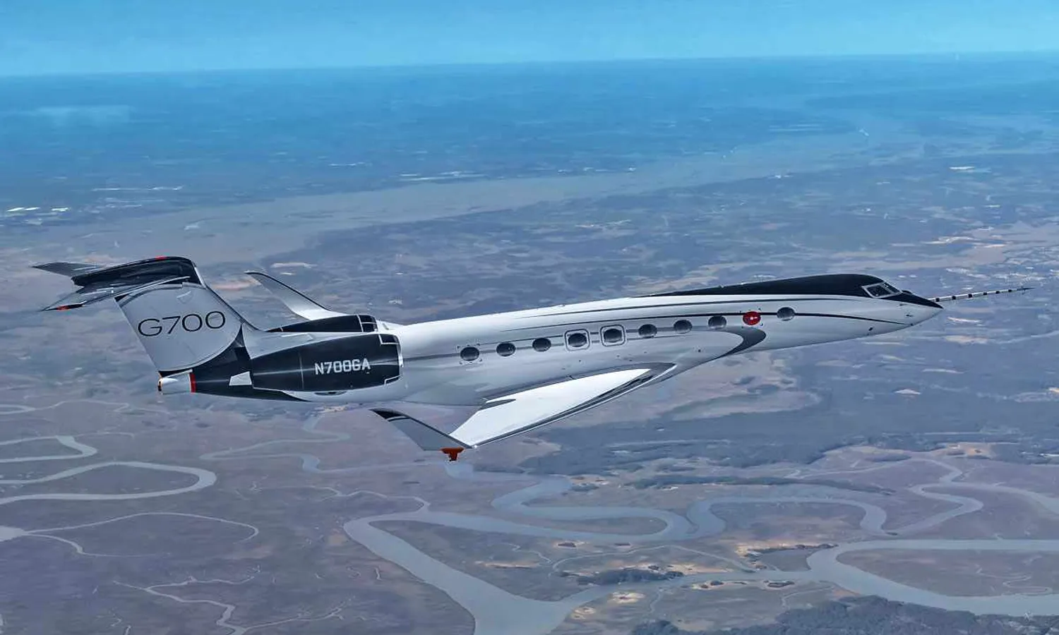 Gulfstream G700: flight at Mach 0.99