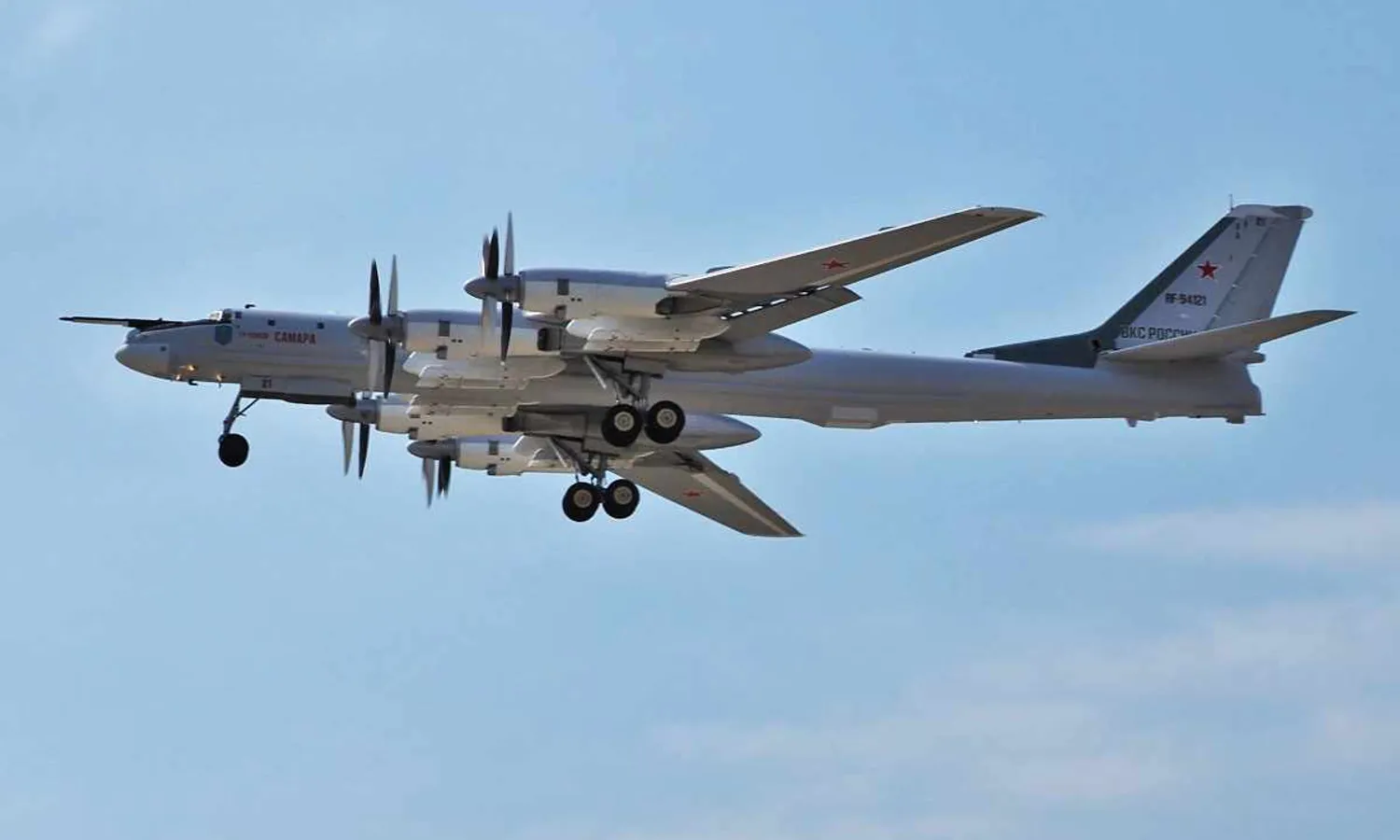 Tupolev Tu-95MSM first flight (UAC)