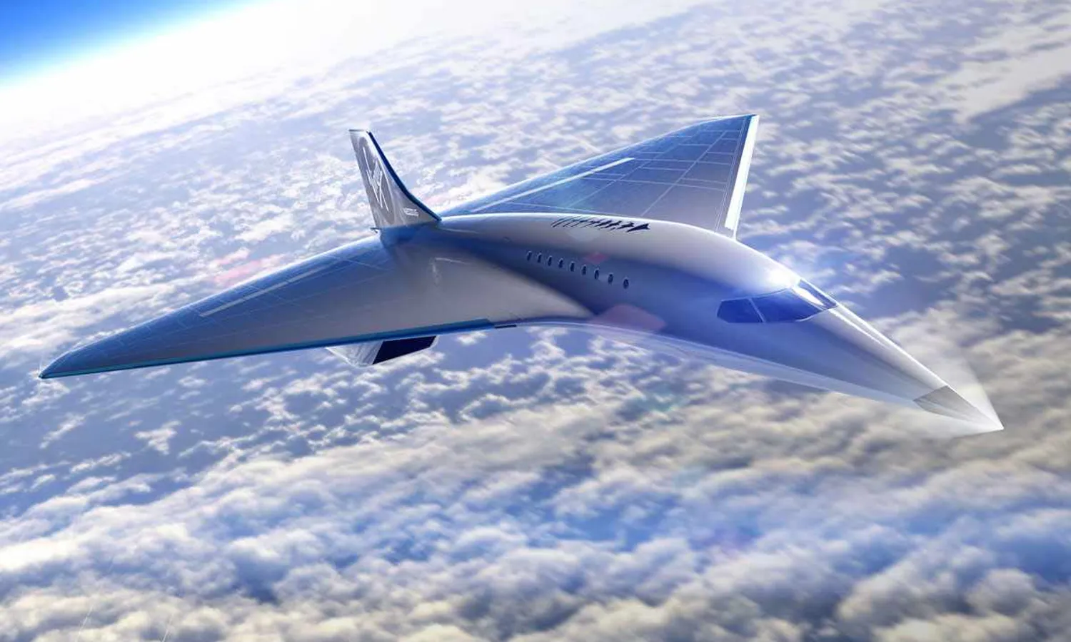 Virgin Galactic's supersonic passenger plane: Mach 3 speed (Virgin)