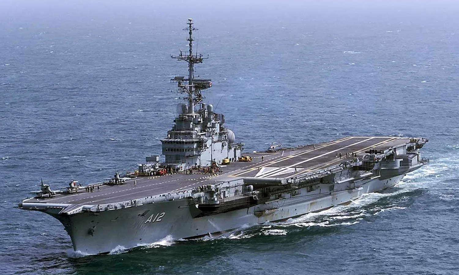 Brazilian Navy Sao Paulo aircraft carrier (Rob Schleiffert)
