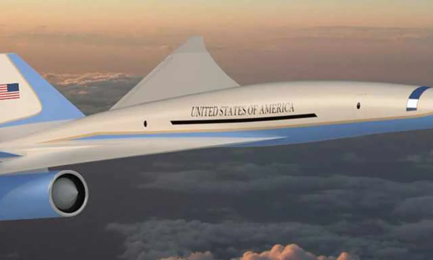 Exosonic supersonic aircraft model (USAF)