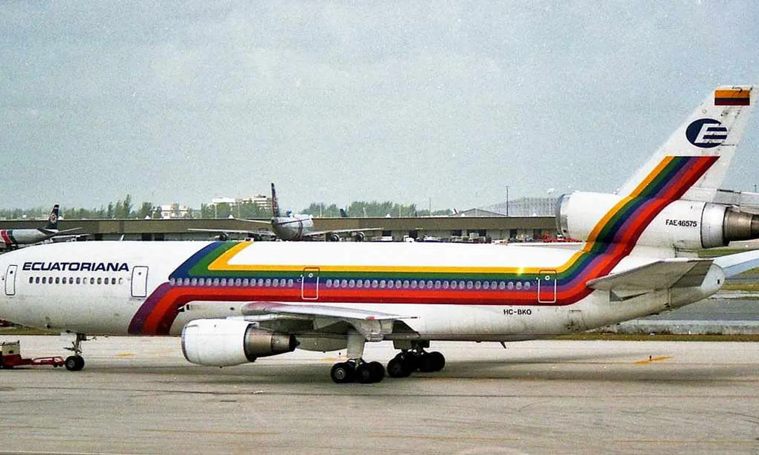 McDonnell Douglas DC-10 from the older Ecuatoriana (Eric Johnston)