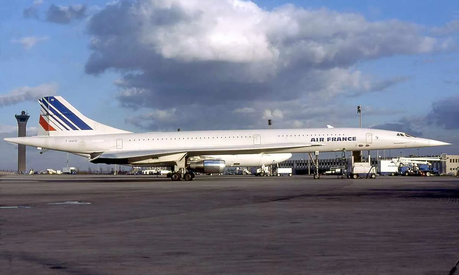 The Concorde F-BVFD registration in 1981, a year before it was taken out of service (Michel Gilliand)