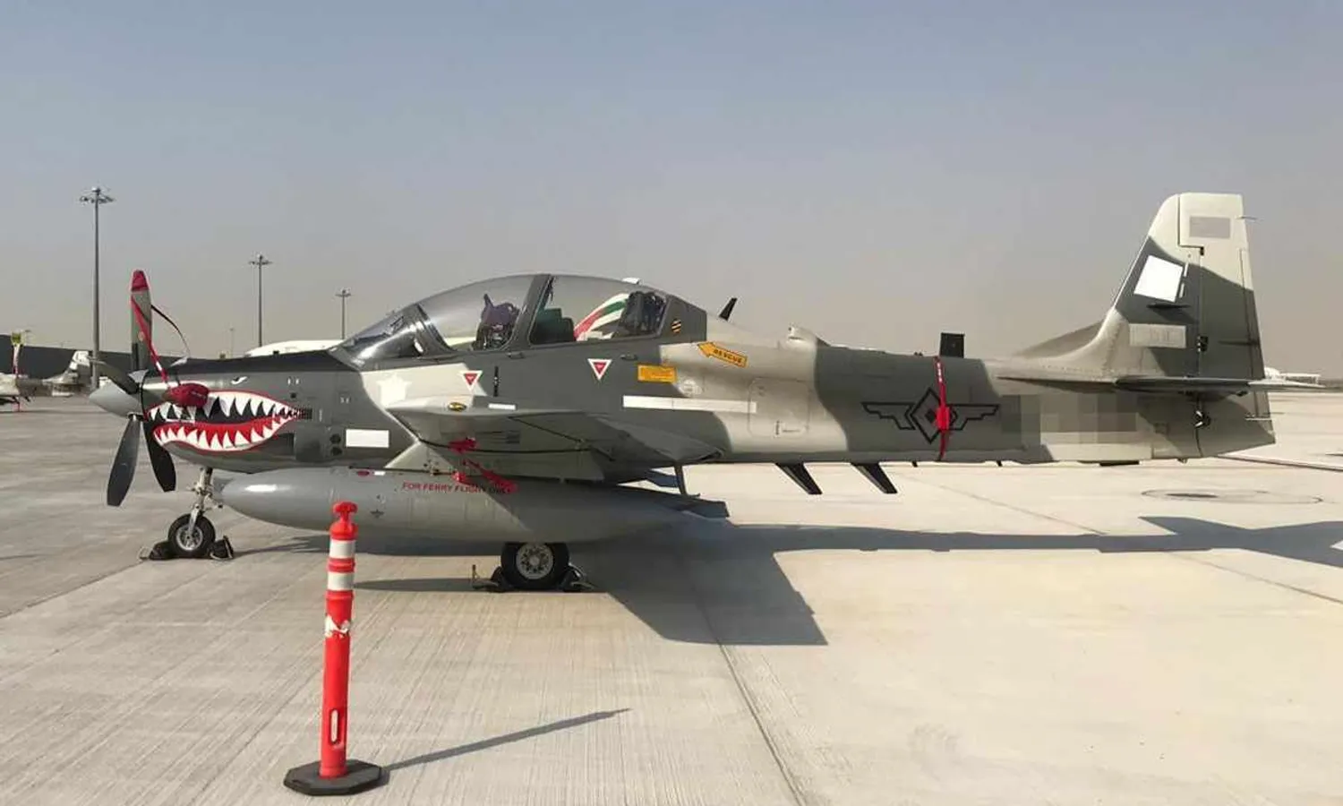 The Philippine Air Force has received six A-29 Super Tucano in the past few days (PAF)