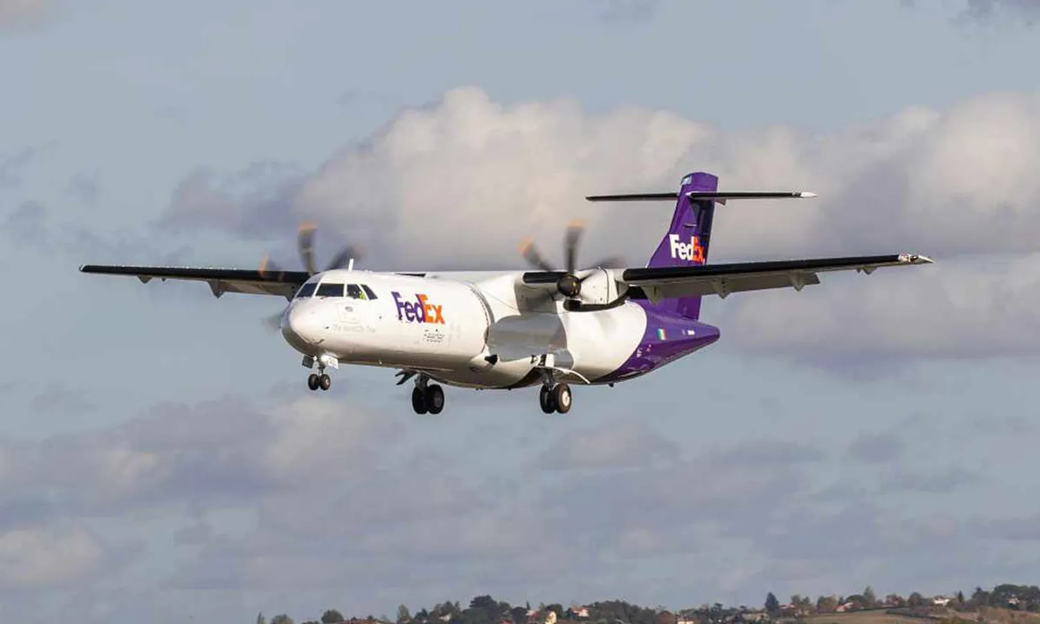 Fedex first ATR 72-600F (ATR)