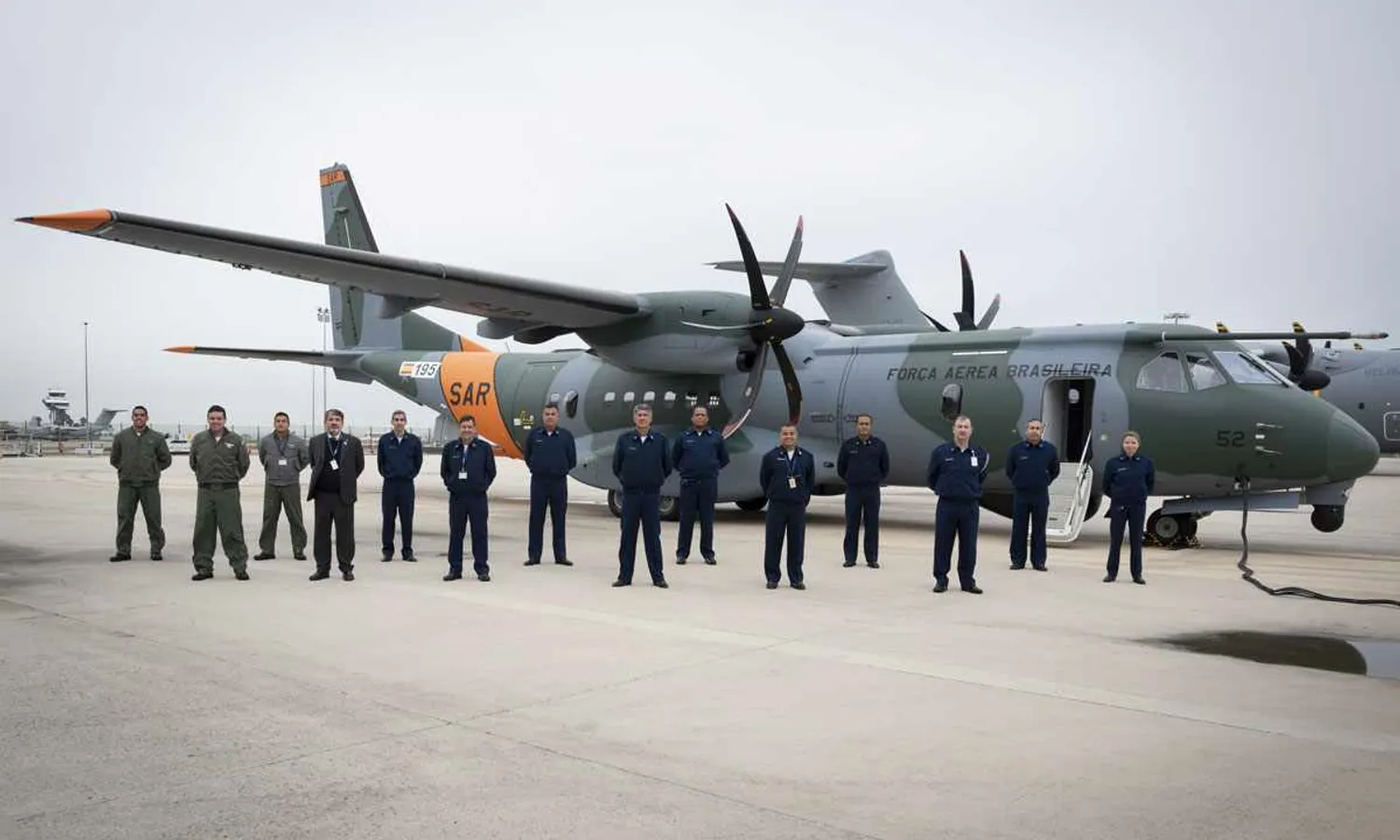 The third C-295MP aircraft of the Brazilian Air Force (FAB)