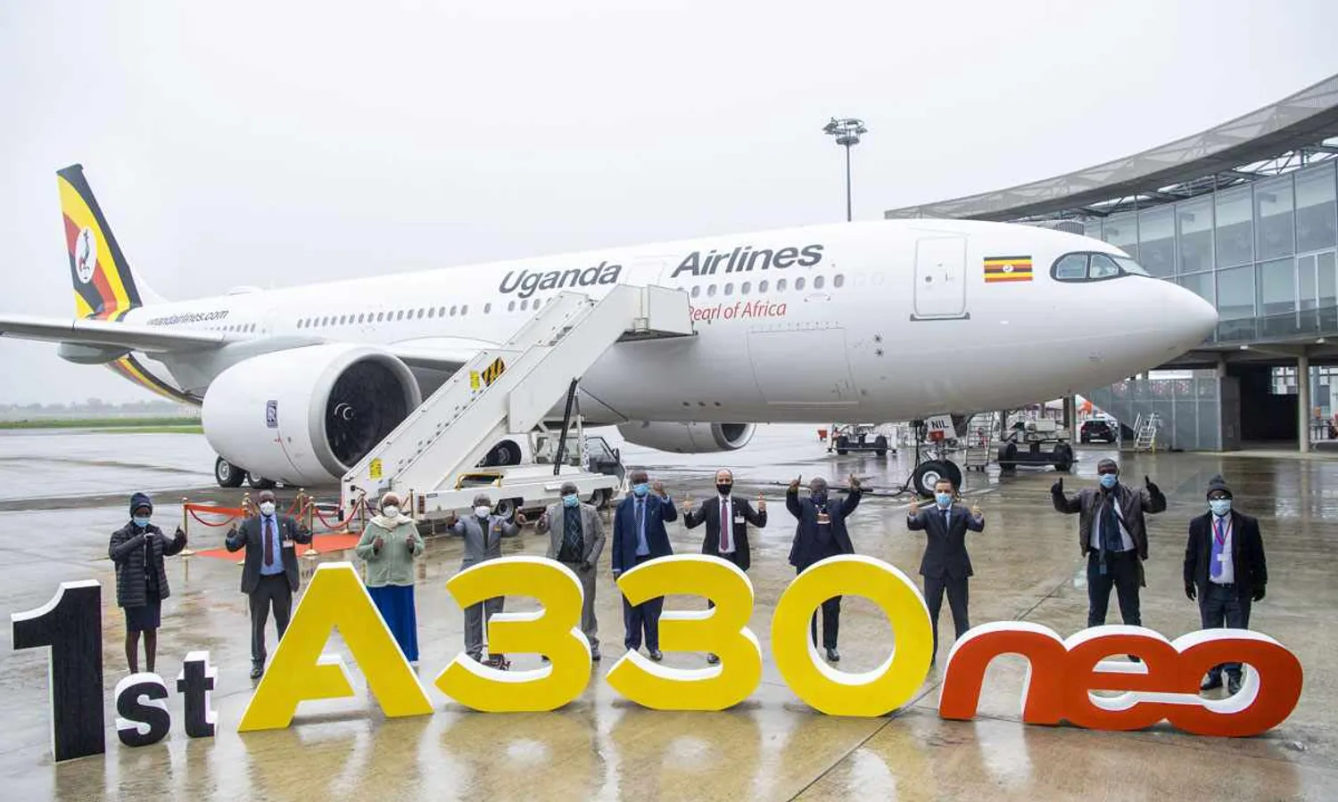 The Uganda Airlines first A330-800 (Airbus)