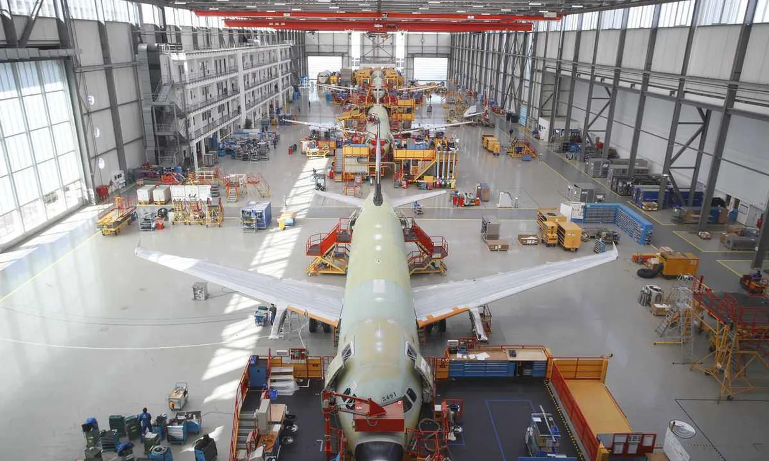 A320 assembly line (Airbus)