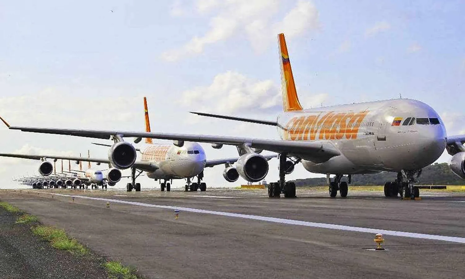 Conviasa´s two Airbus A340 