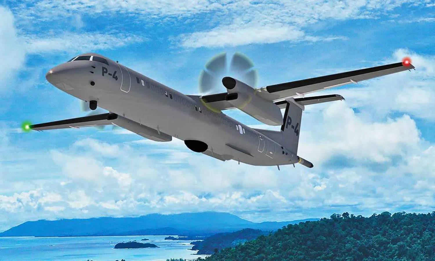 Dash 8 P-4 maritime patrol aircraft (DHC)
