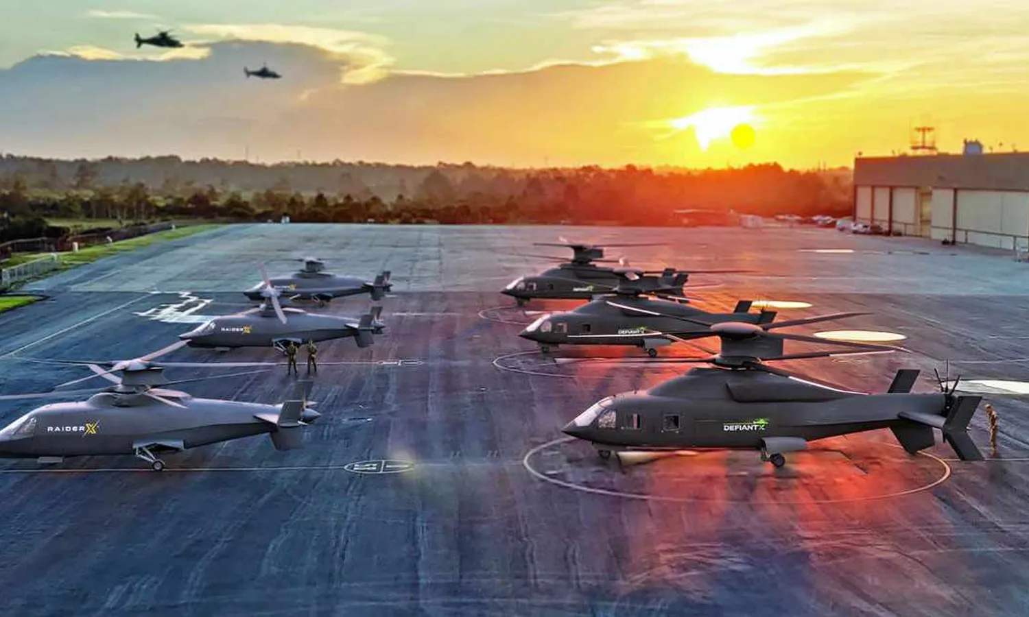 Raider X and Defiant X (Sikorsky)