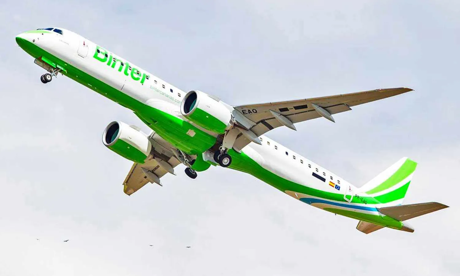 Binter Canarias fourth E195-E2 (Embraer)