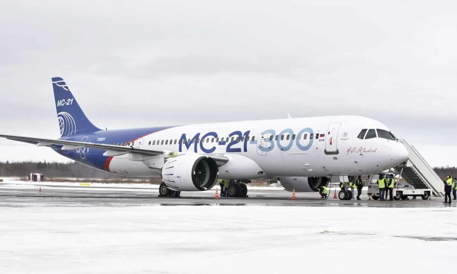 The MC-21-300 registration 73051 (UAC)