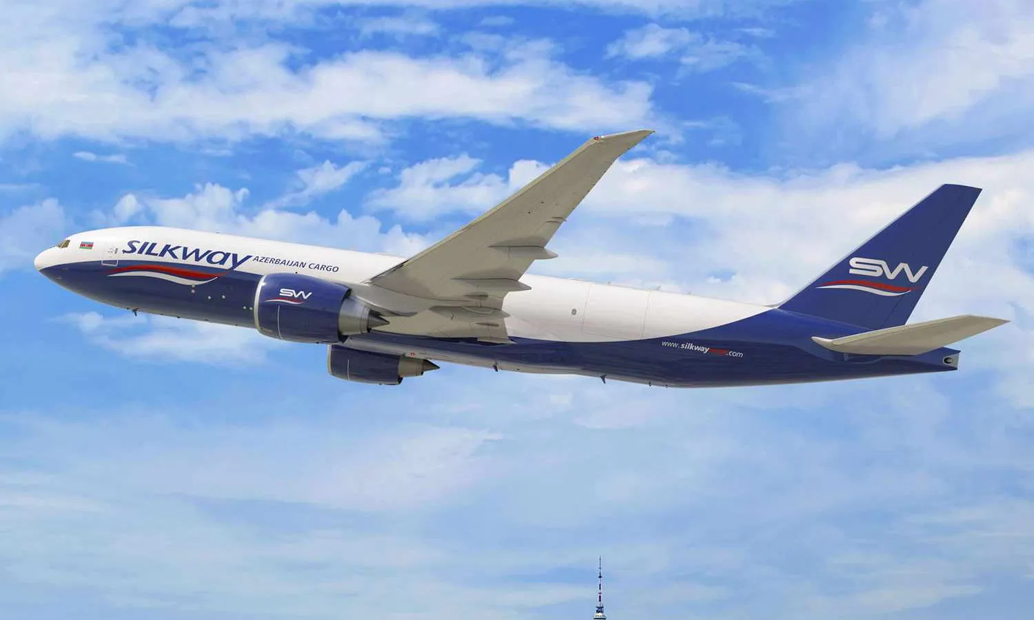 Silk Way West Boeing 777F rendering (Boeing)