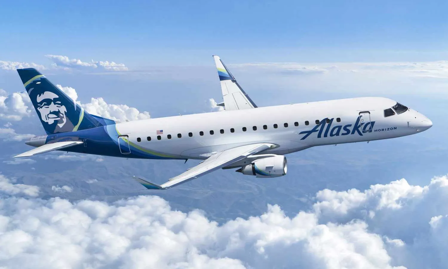 Alaska E175 by Horizon Air (Embraer)