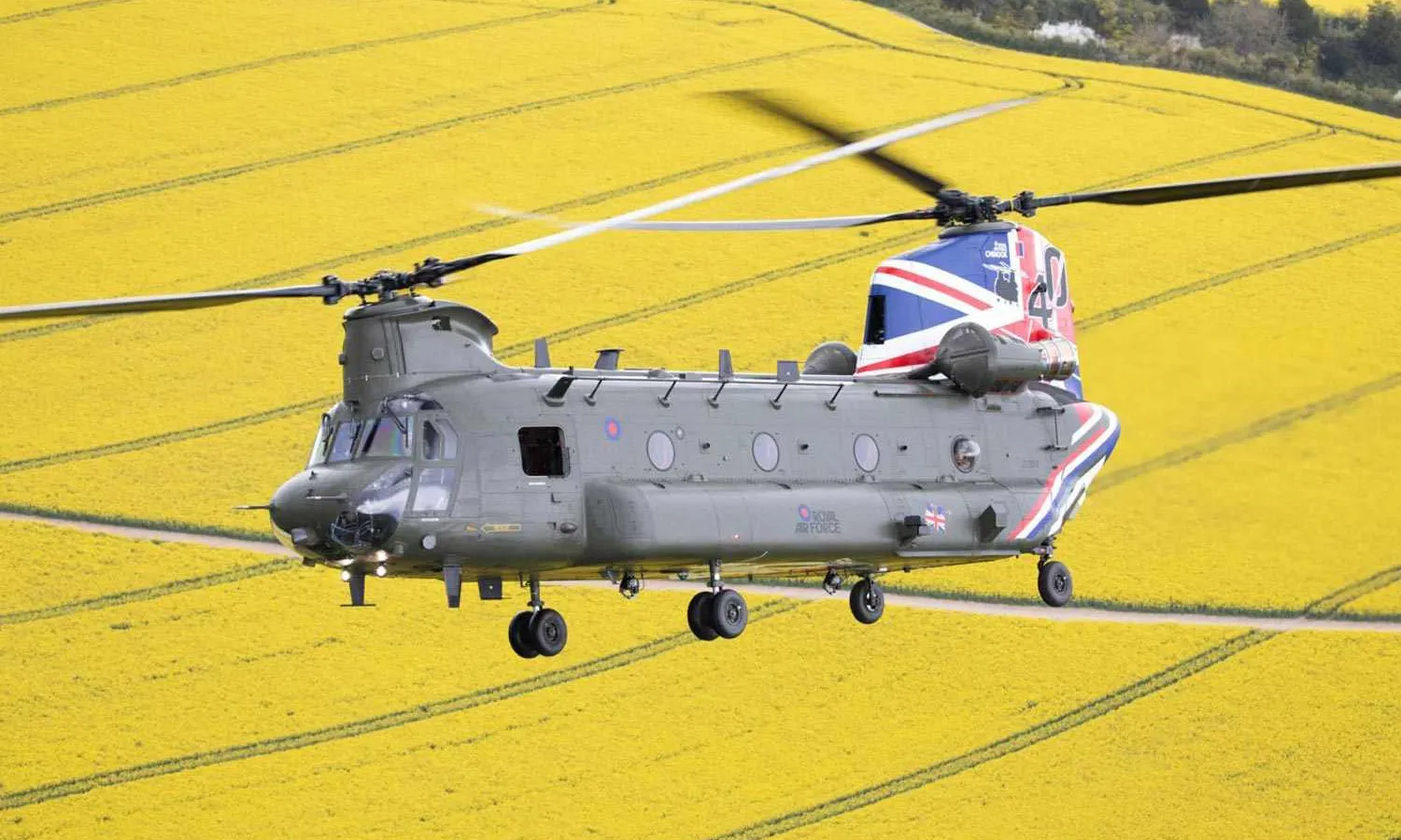 Chinook H-47
(Boeing divulgação)