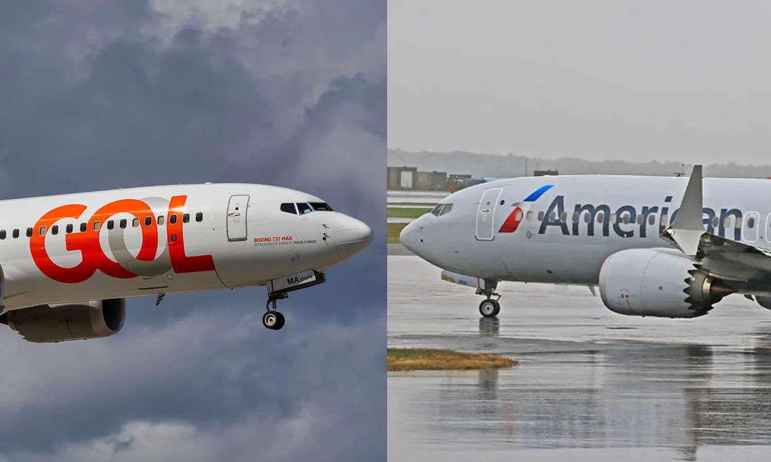 Gol and American aircraft (VIctor and Nathan Coats/CC)