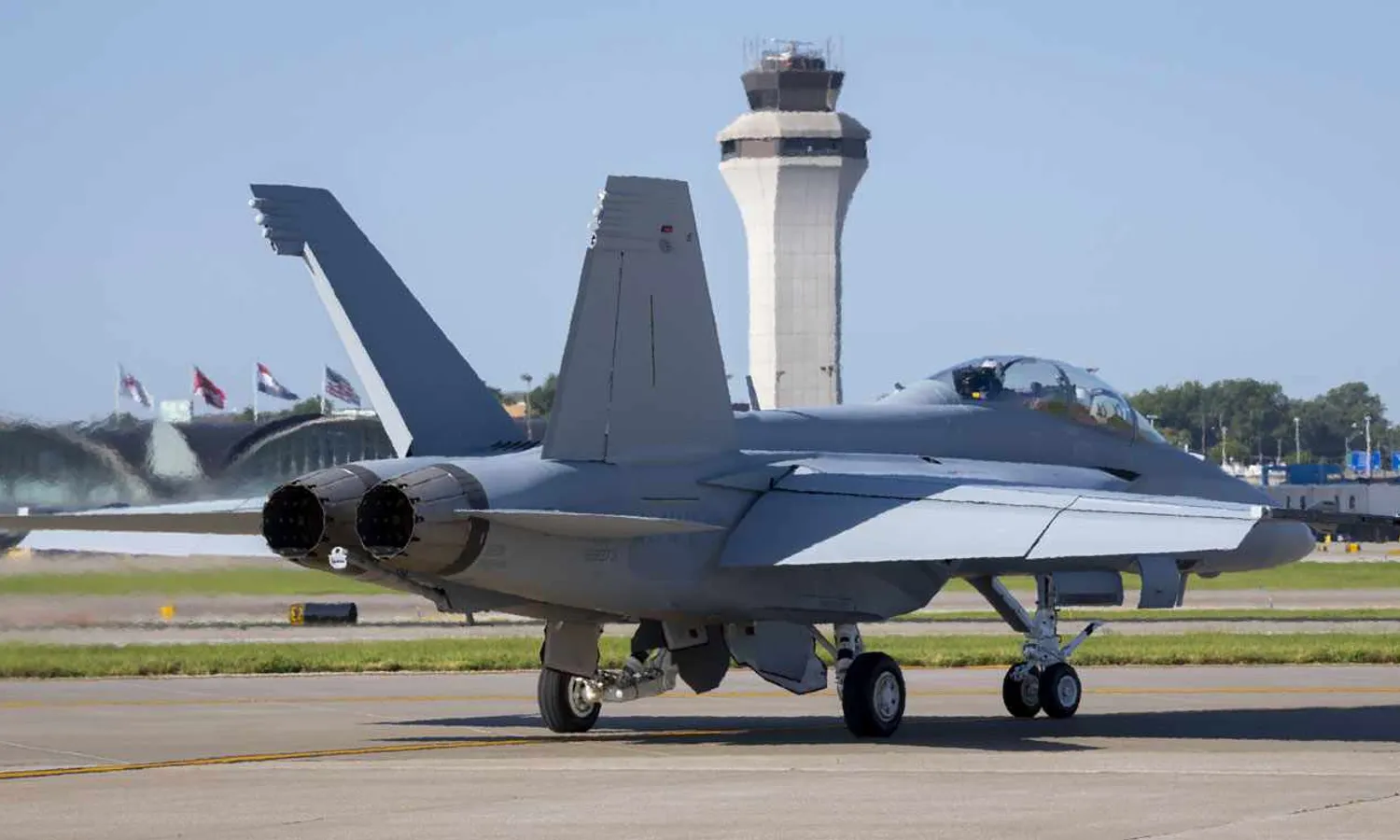 The first F/A-18 Super Hornet Block III (Boeig)
