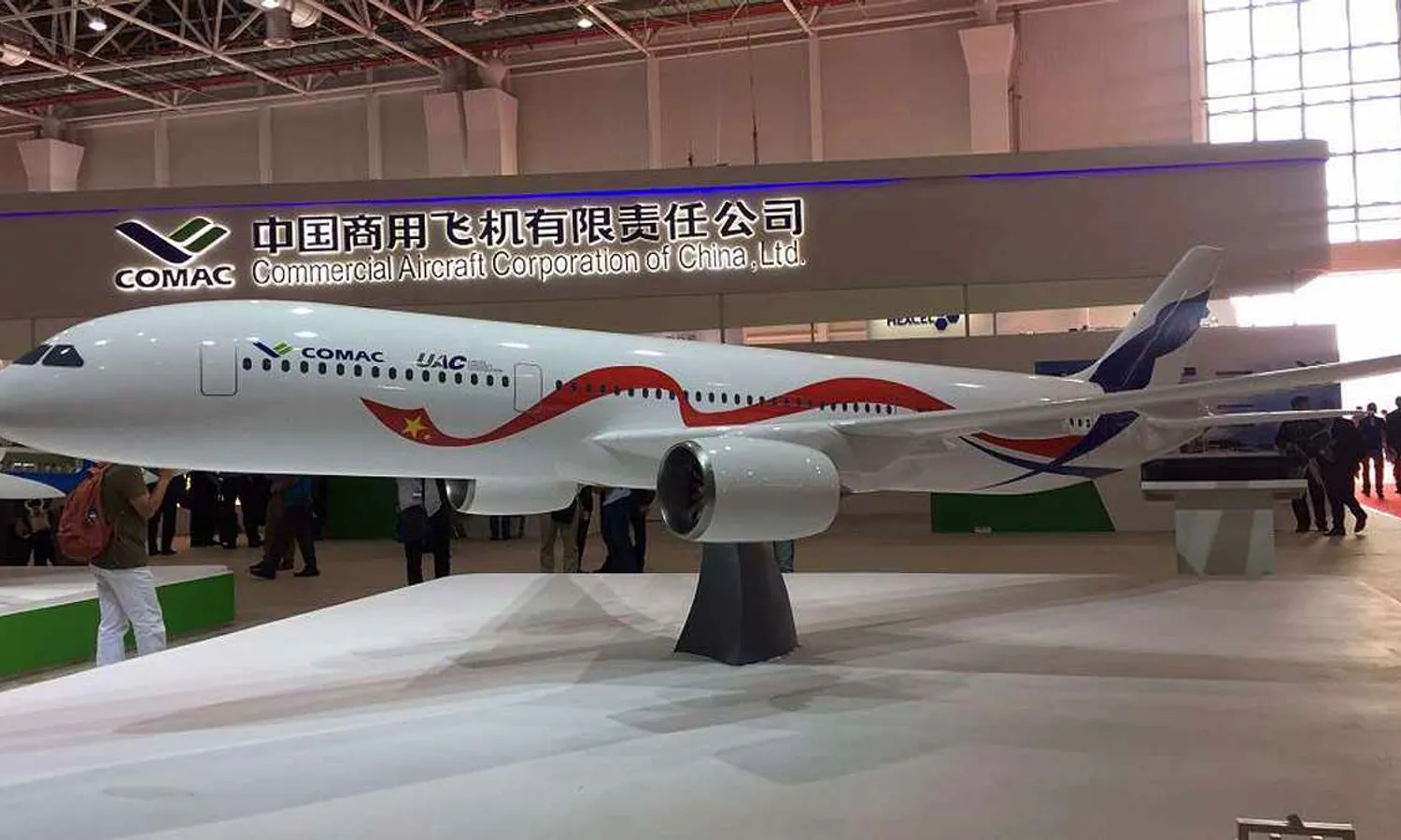 CR929 model (AeroComposite)