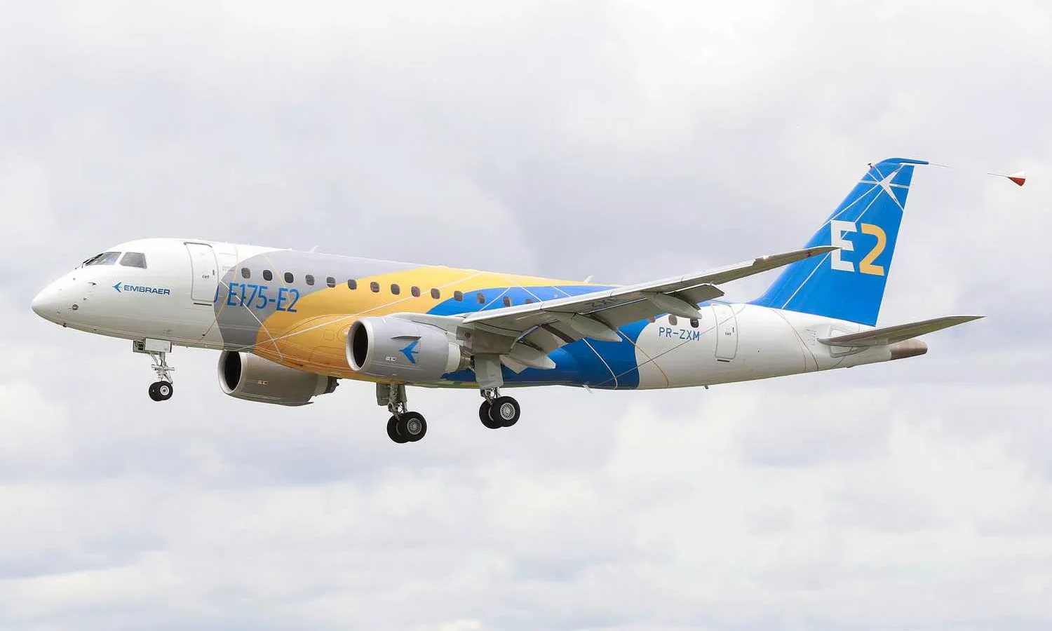 The E175-E2 test aircraft (Embraer)