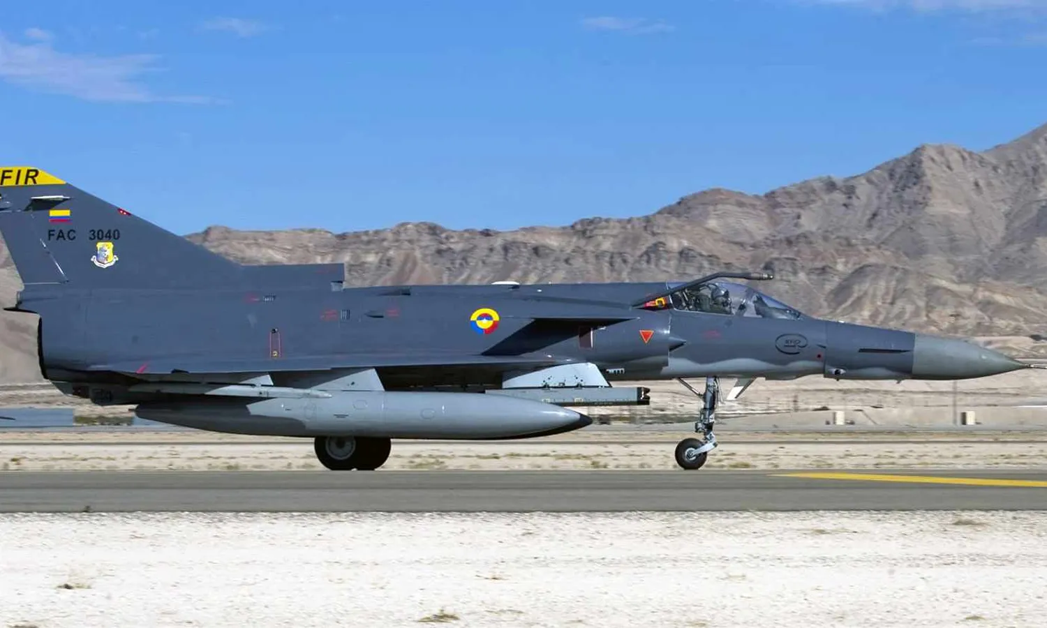 Colombian Kfir (USAF)
